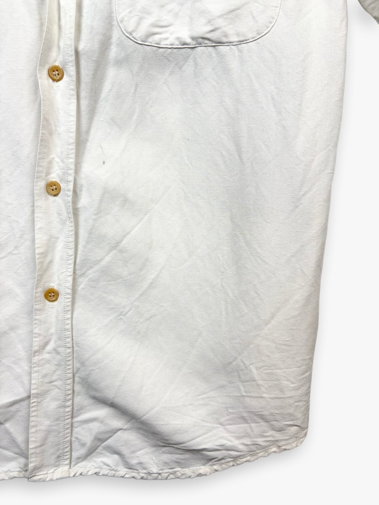1990s Armani Jeans Short-sleeve Button Shirt