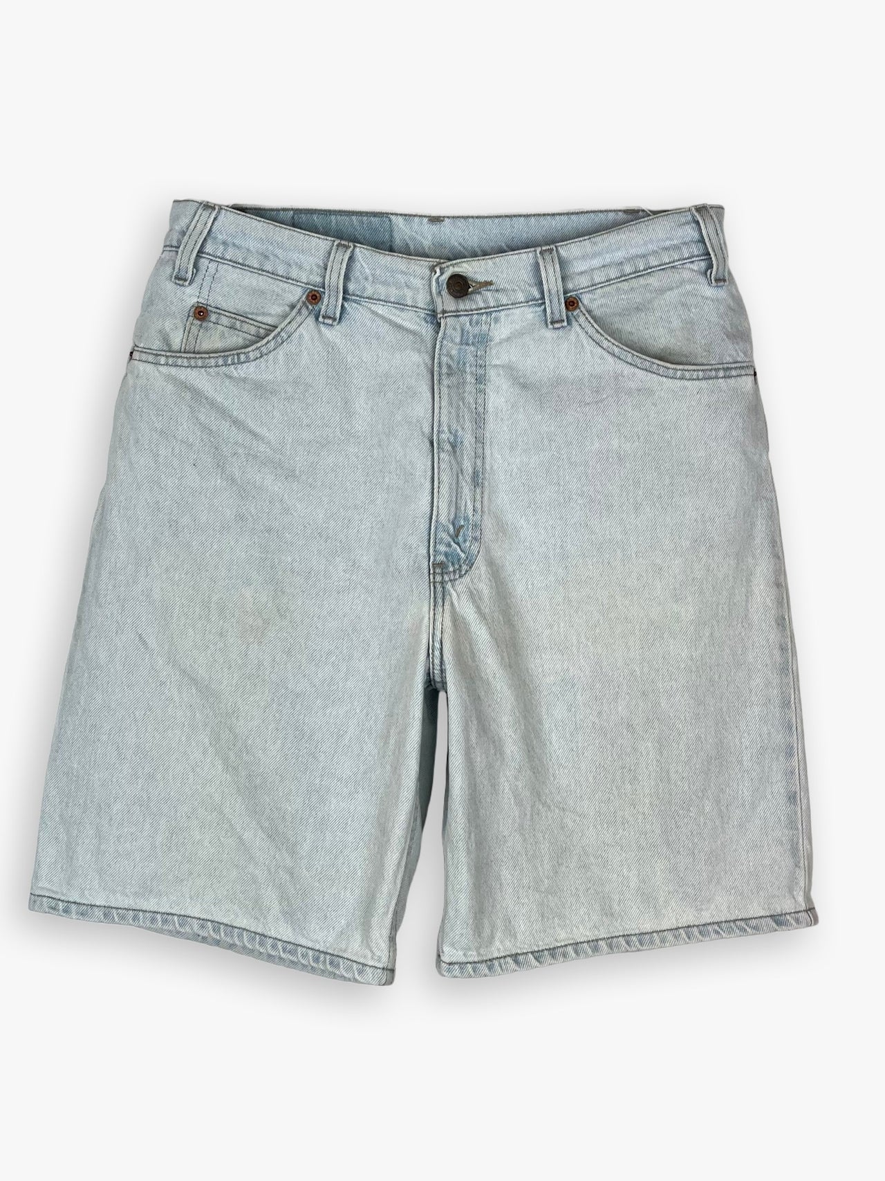 1990s Levi’s 550 Orange Tab Denim Shorts
