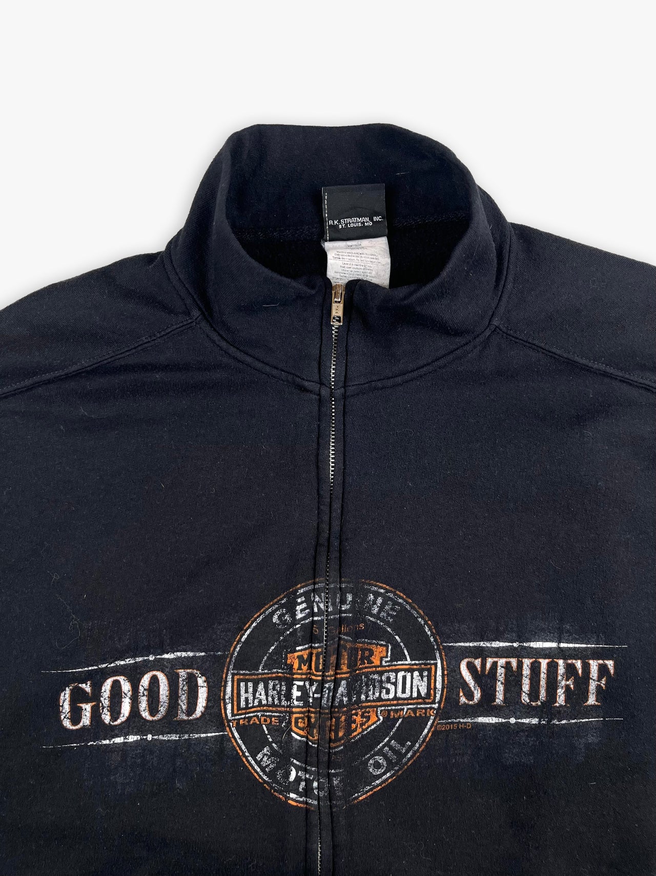 2000s Harley Davidson Minnesota Zip Up Sweatshirt