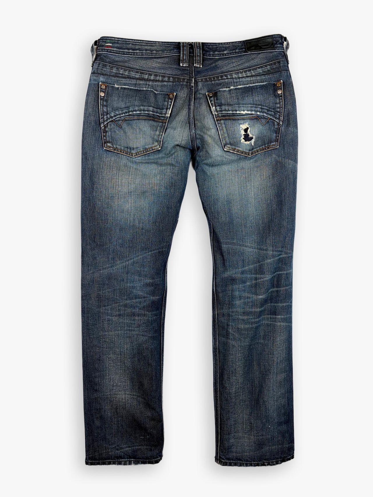 2000s Diesel Timmen Slim Straight Leg Jeans
