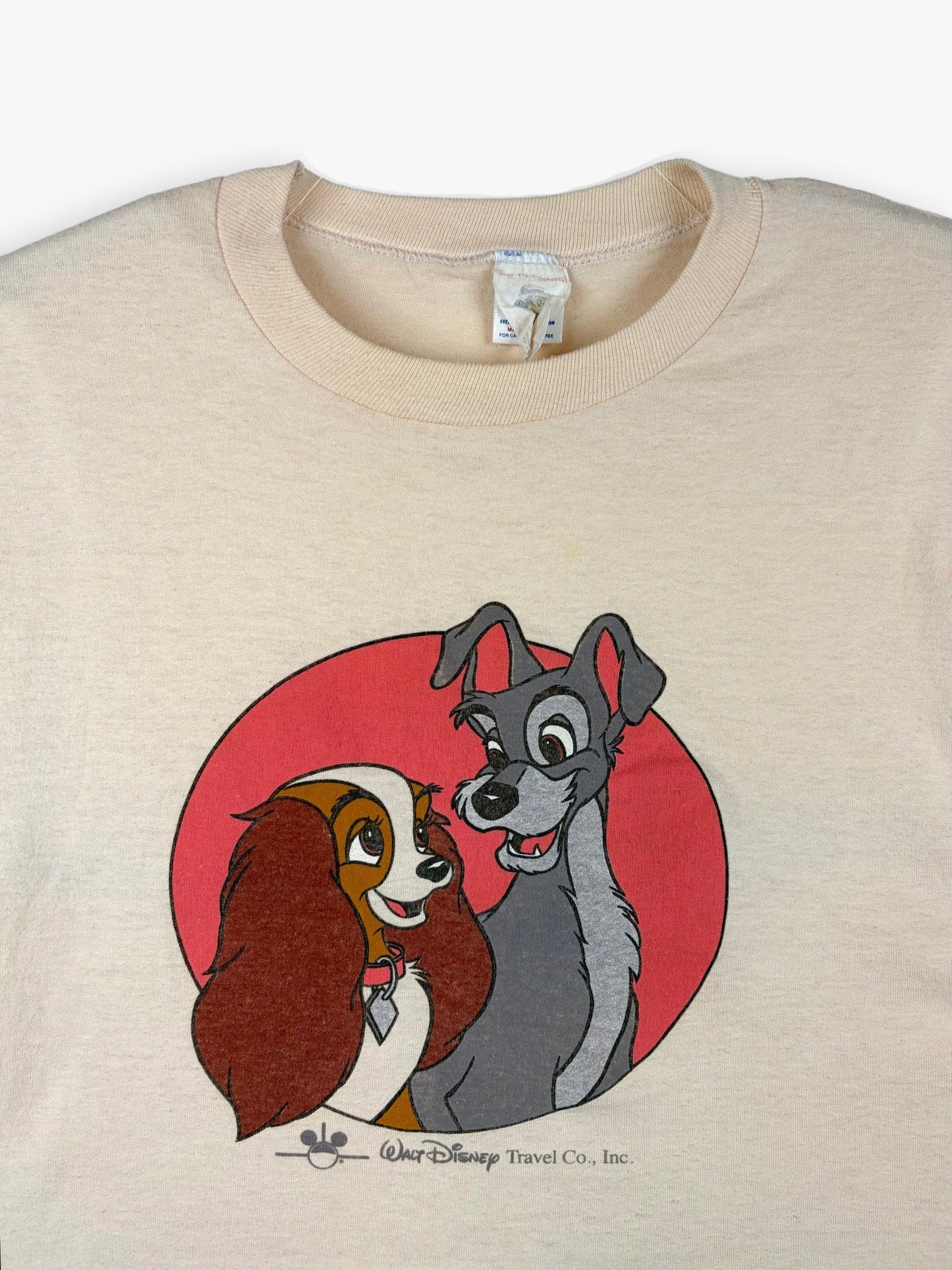 1980s Disney Lady and the Tramp T-Shirt