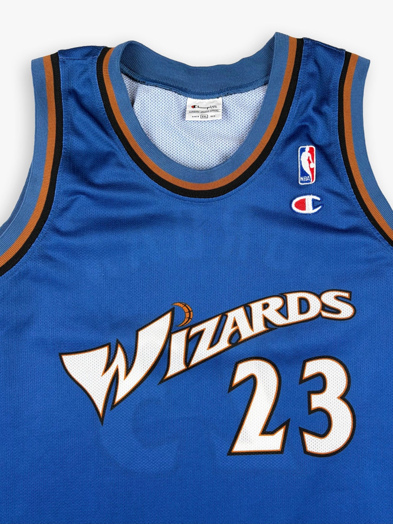 2001-2002 Champion Washington Wizards Michael Jordan NBA Jersey