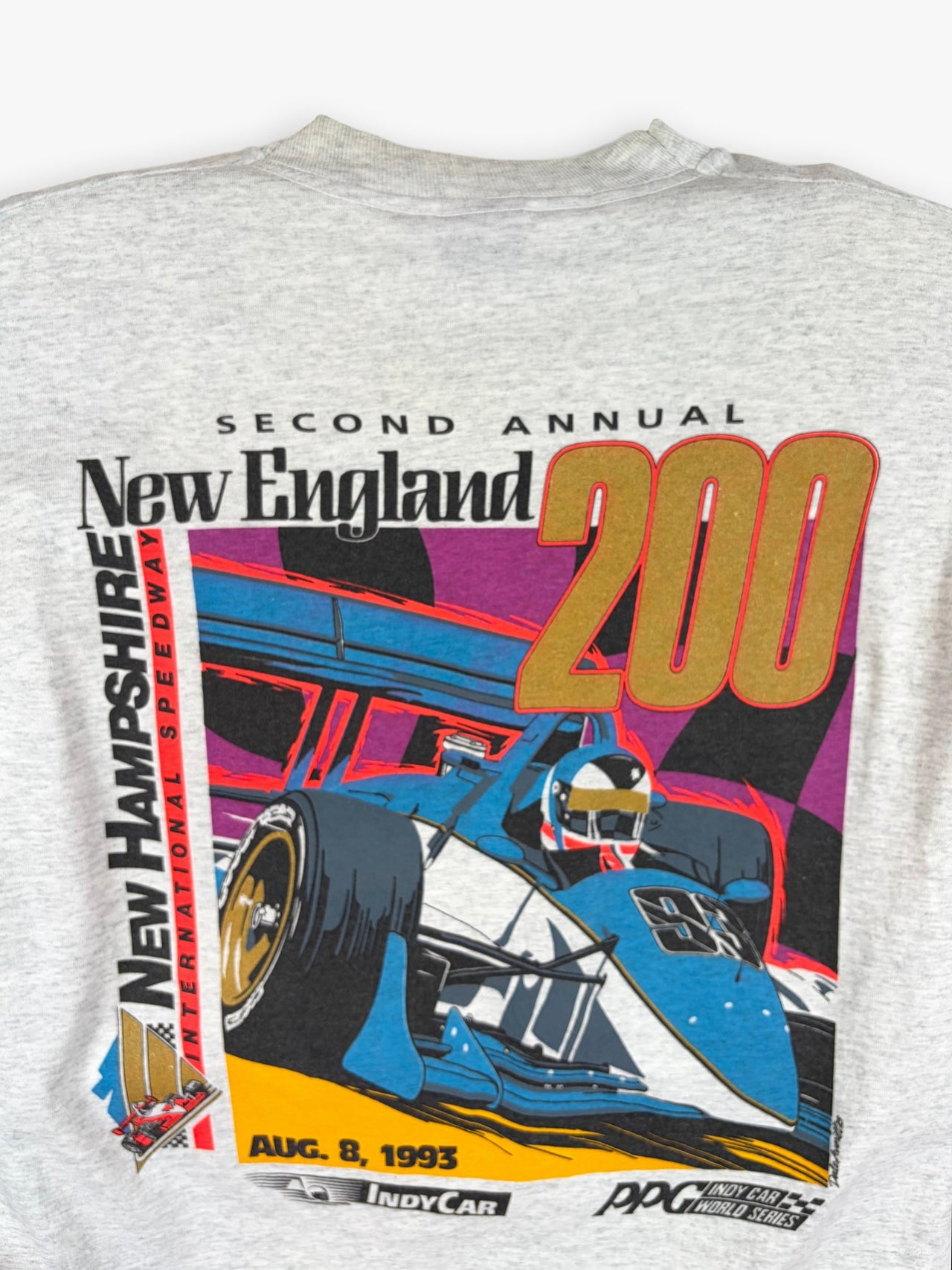 1993 New England 200 Indycar World Series T-Shirt
