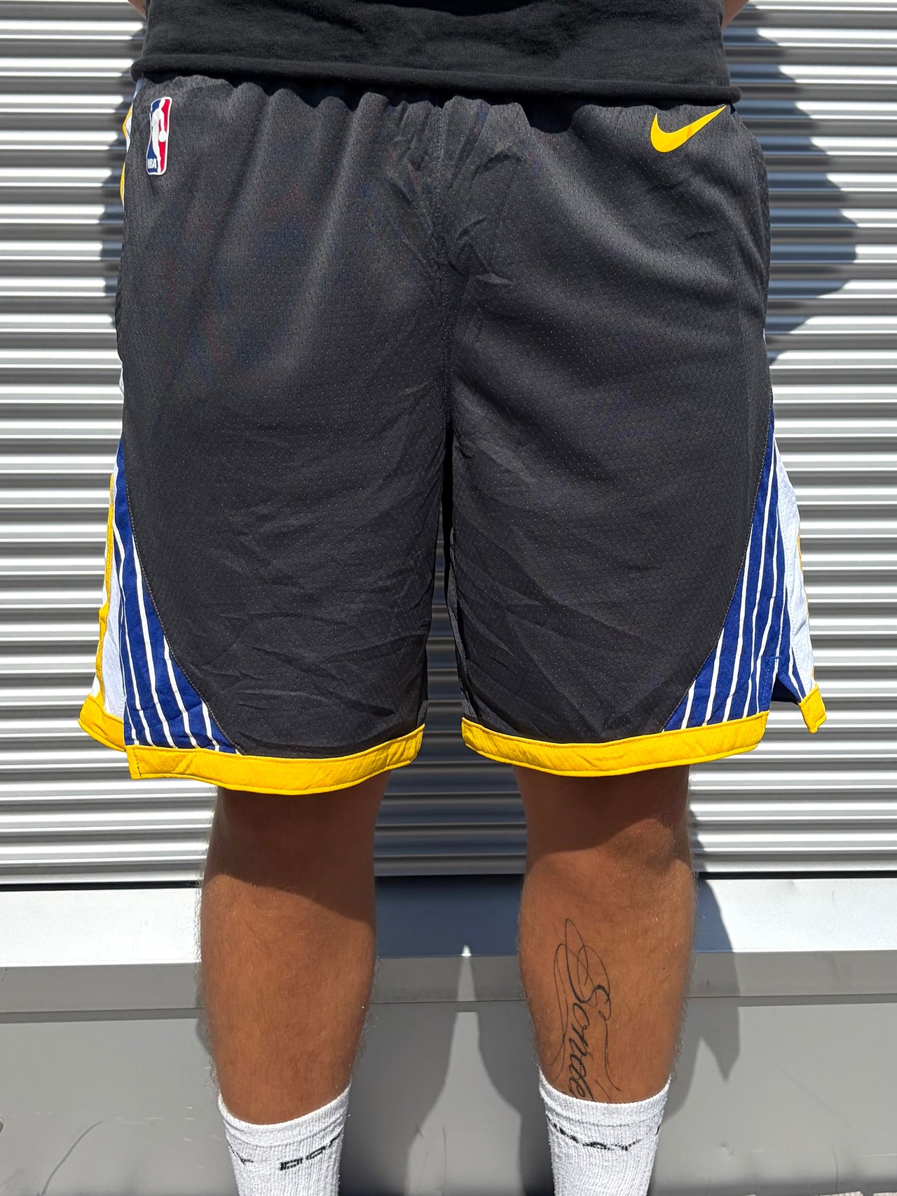 Nike Engineered NBA Golden State Warriors Swingman Basketball Shorts