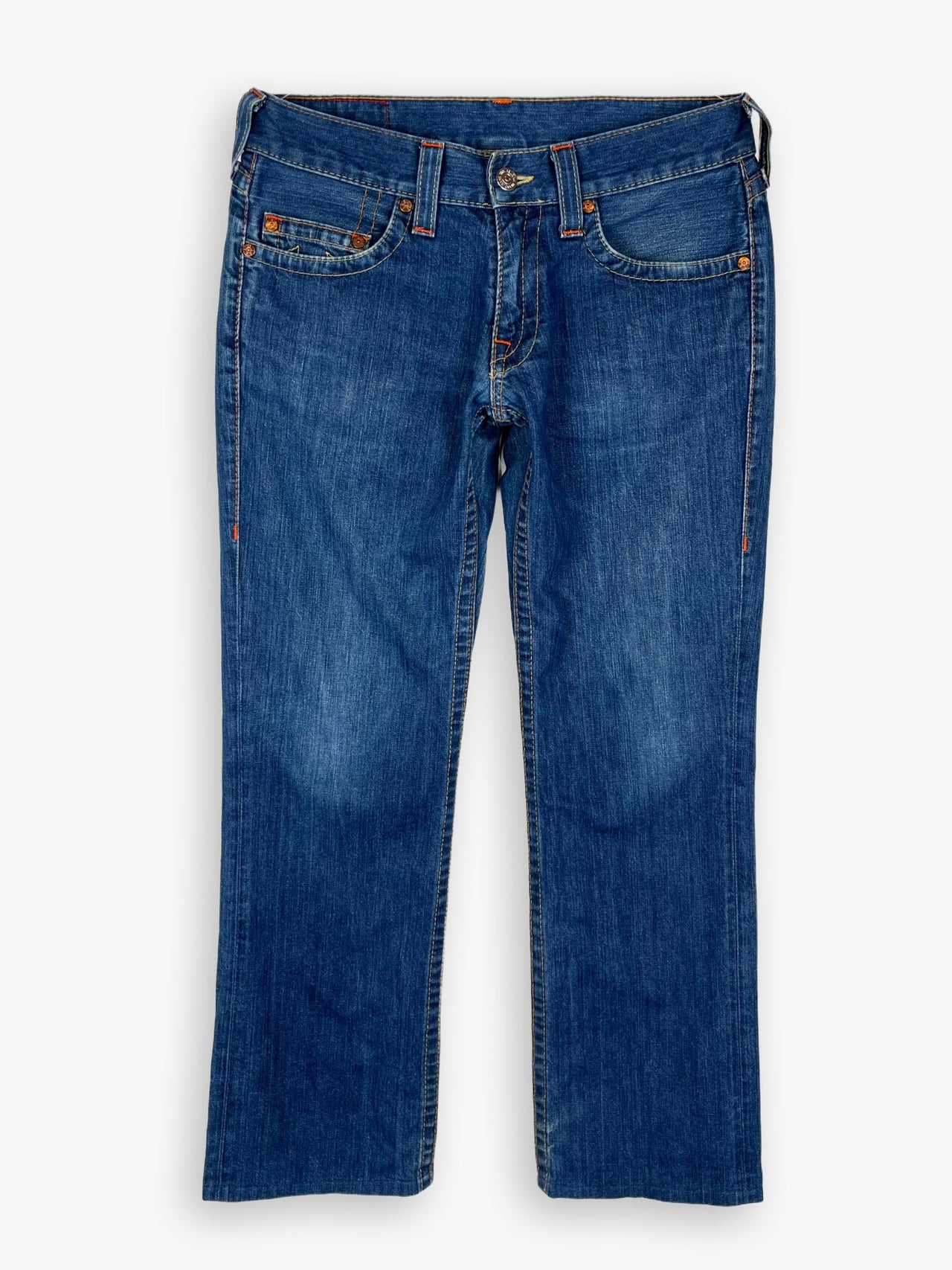 2000s True Religion Bobby Straight Leg Jeans