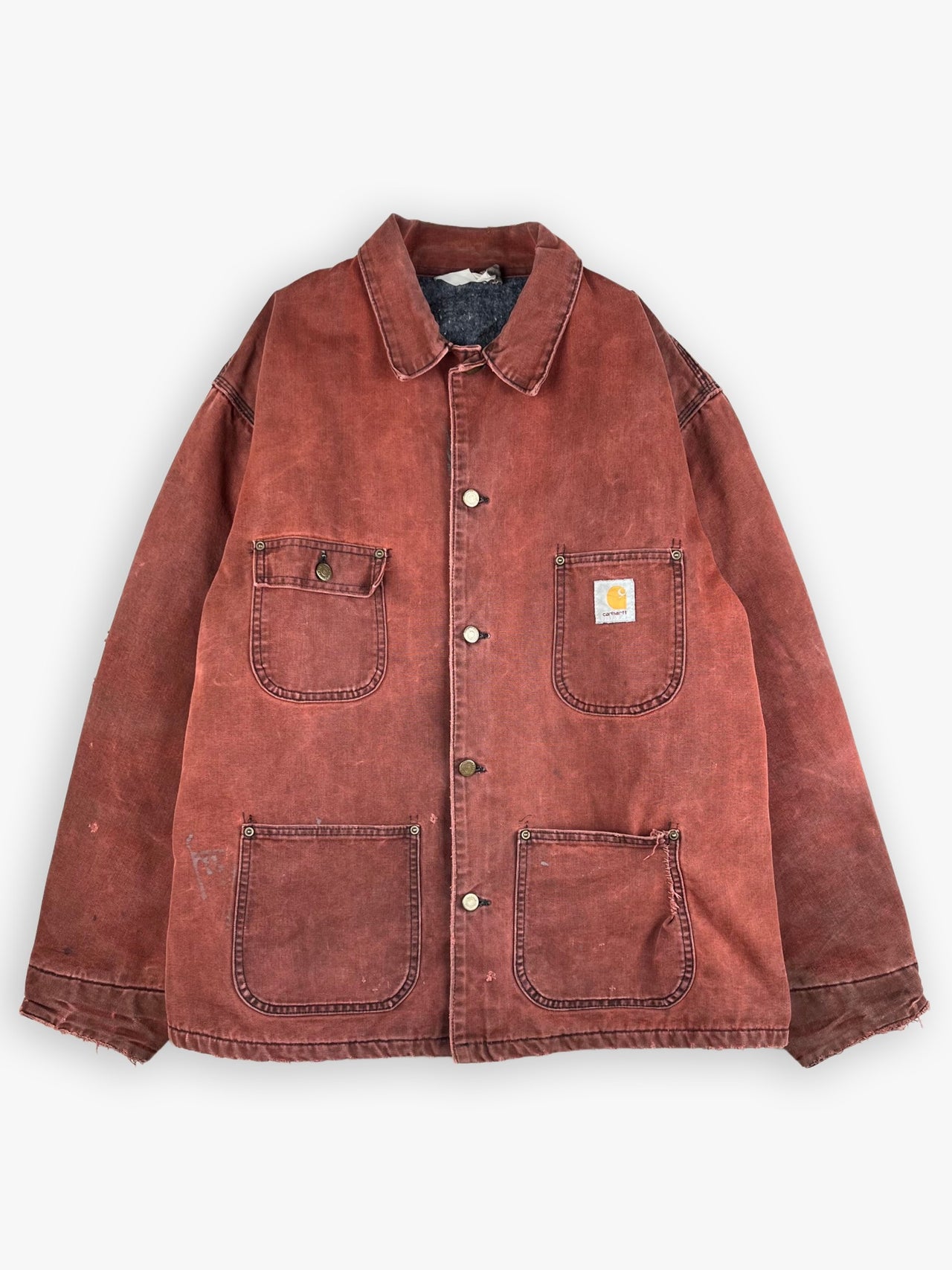 1990s Carhartt Michigan Chore Workwear Coat