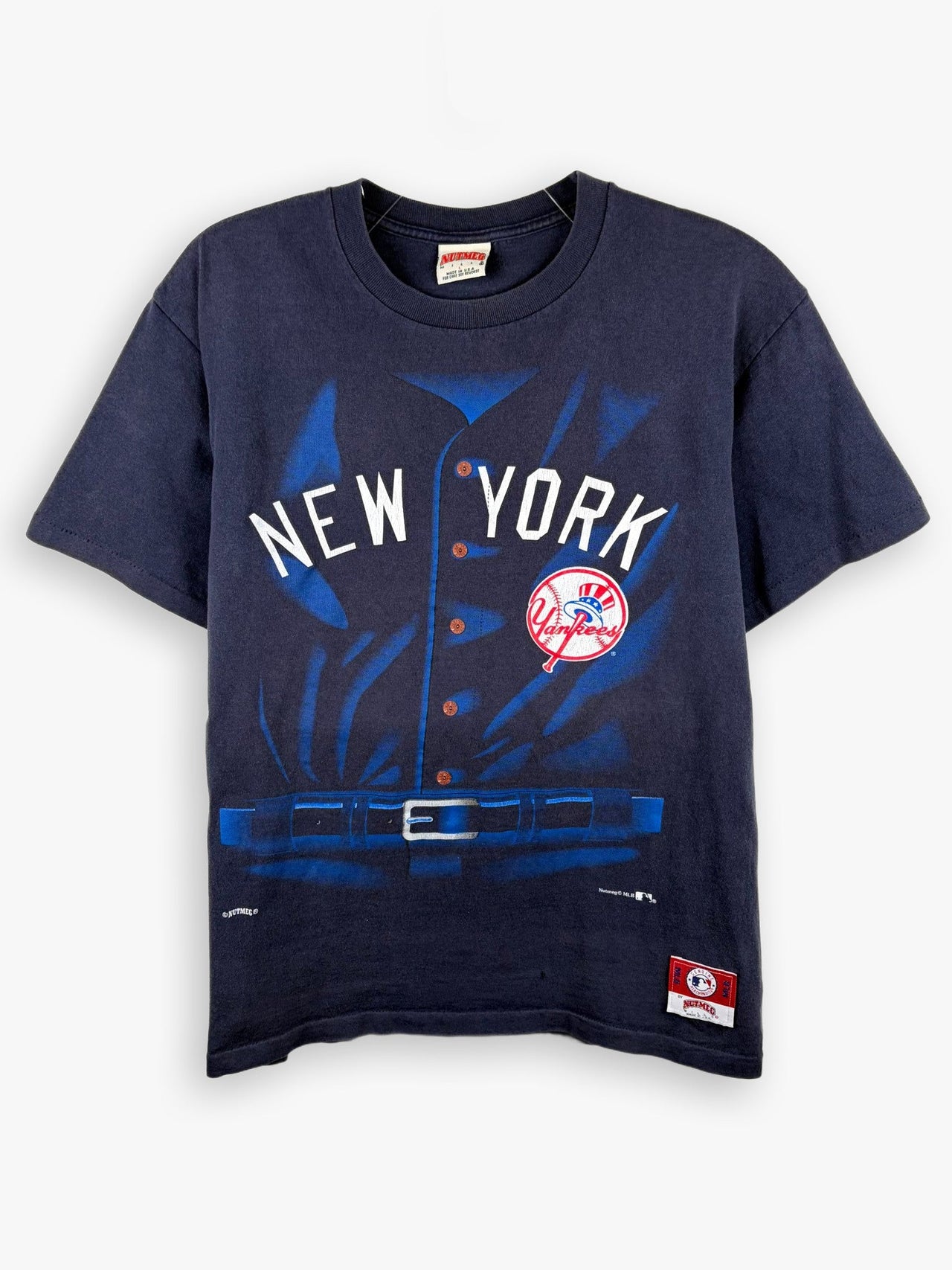 1990s Nutmeg Mills New York Yankees MLB T-Shirt