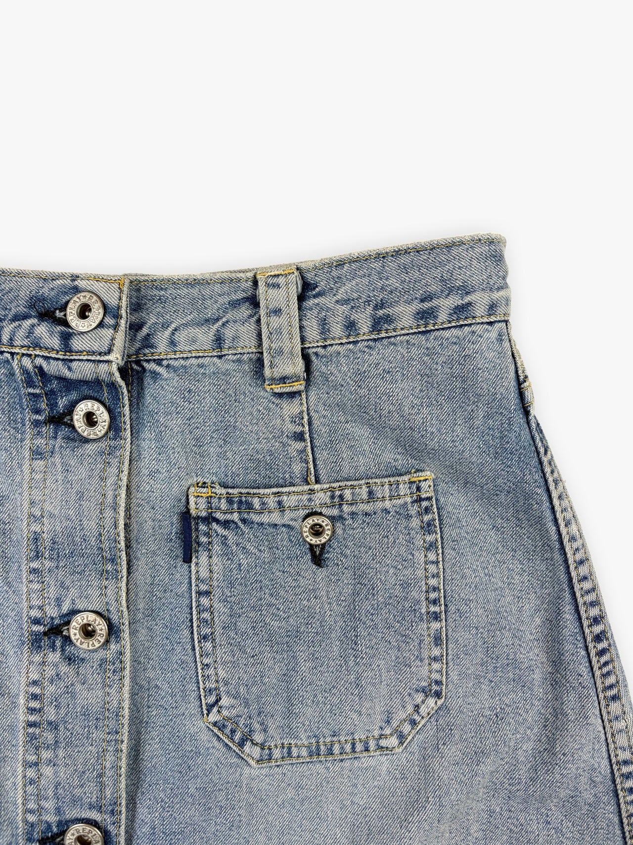 1990s Replay Denim Skirt