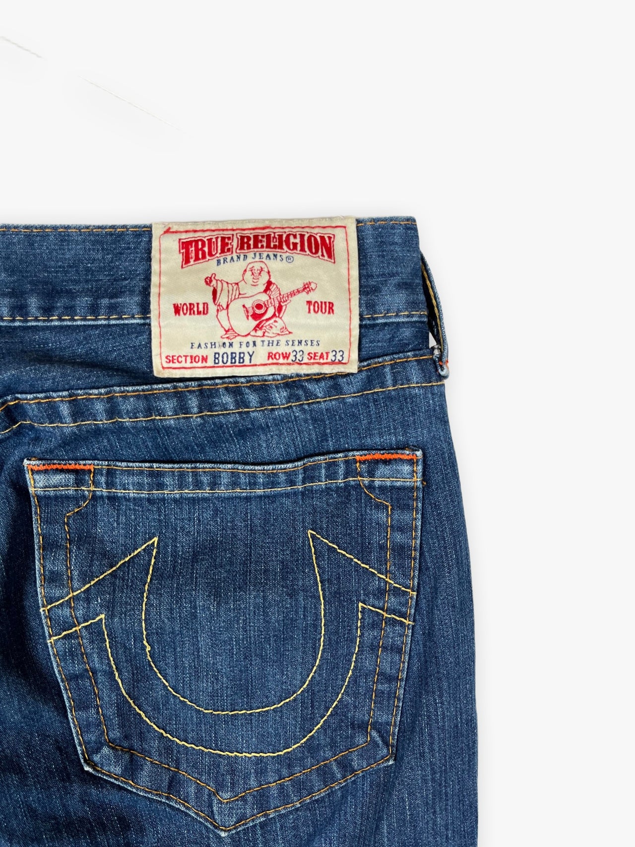 2000s True Religion Bobby Straight Leg Jeans