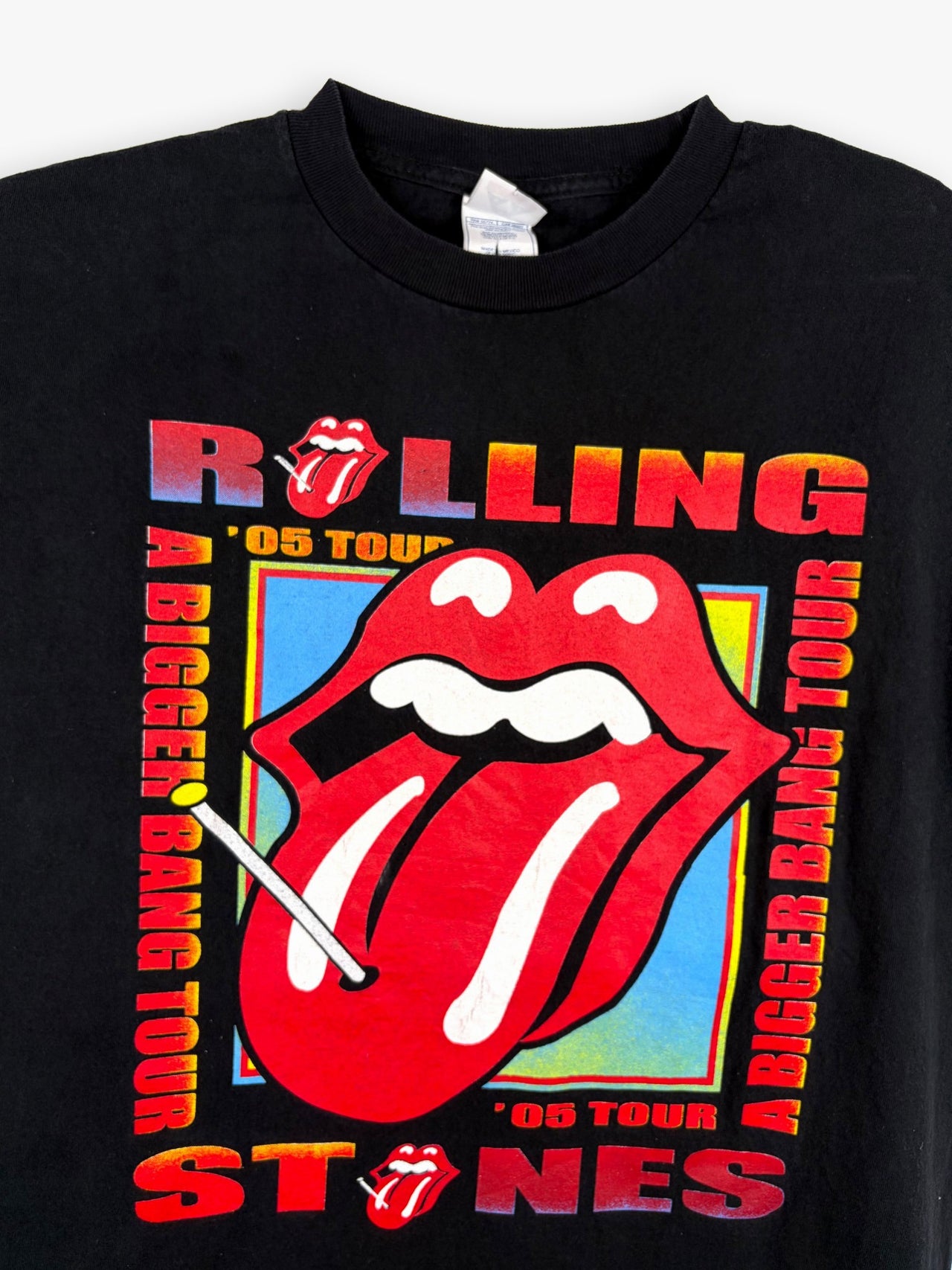2005 Rolling Stones A Bigger Bang Tour T-Shirt
