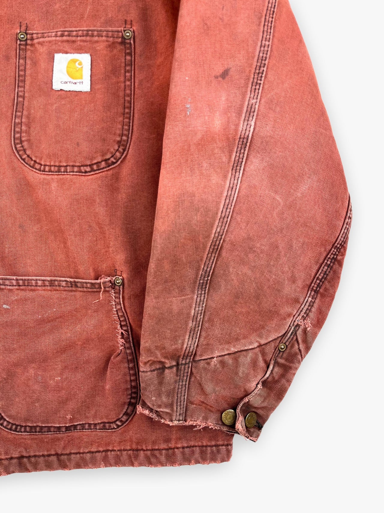 1990s Carhartt Michigan Chore Workwear Coat