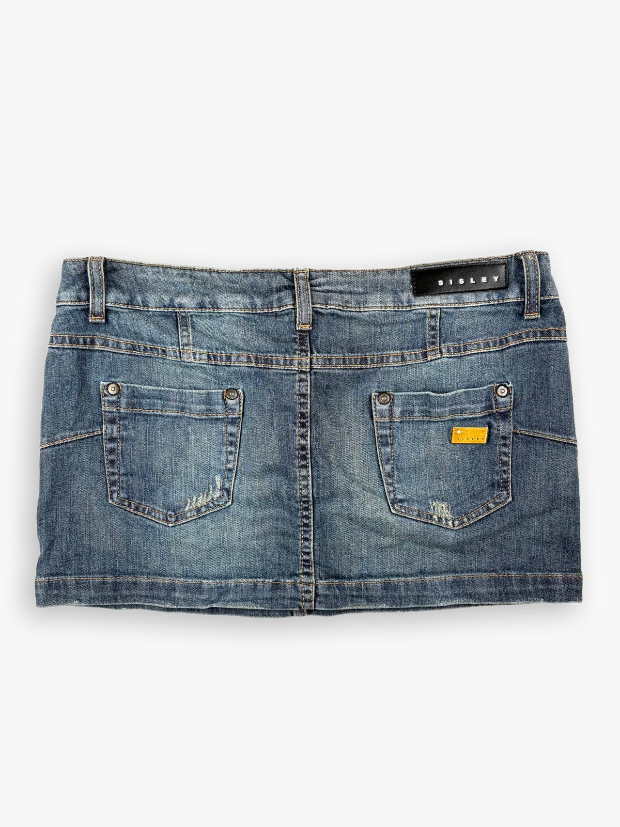 2000s Women’s Sisley Denim Skirt