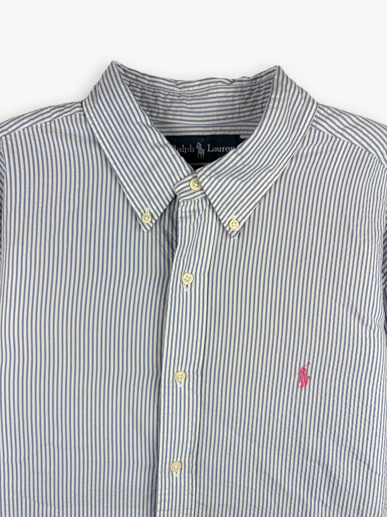 1990s Ralph Lauren Short-sleeve Button Down Shirt