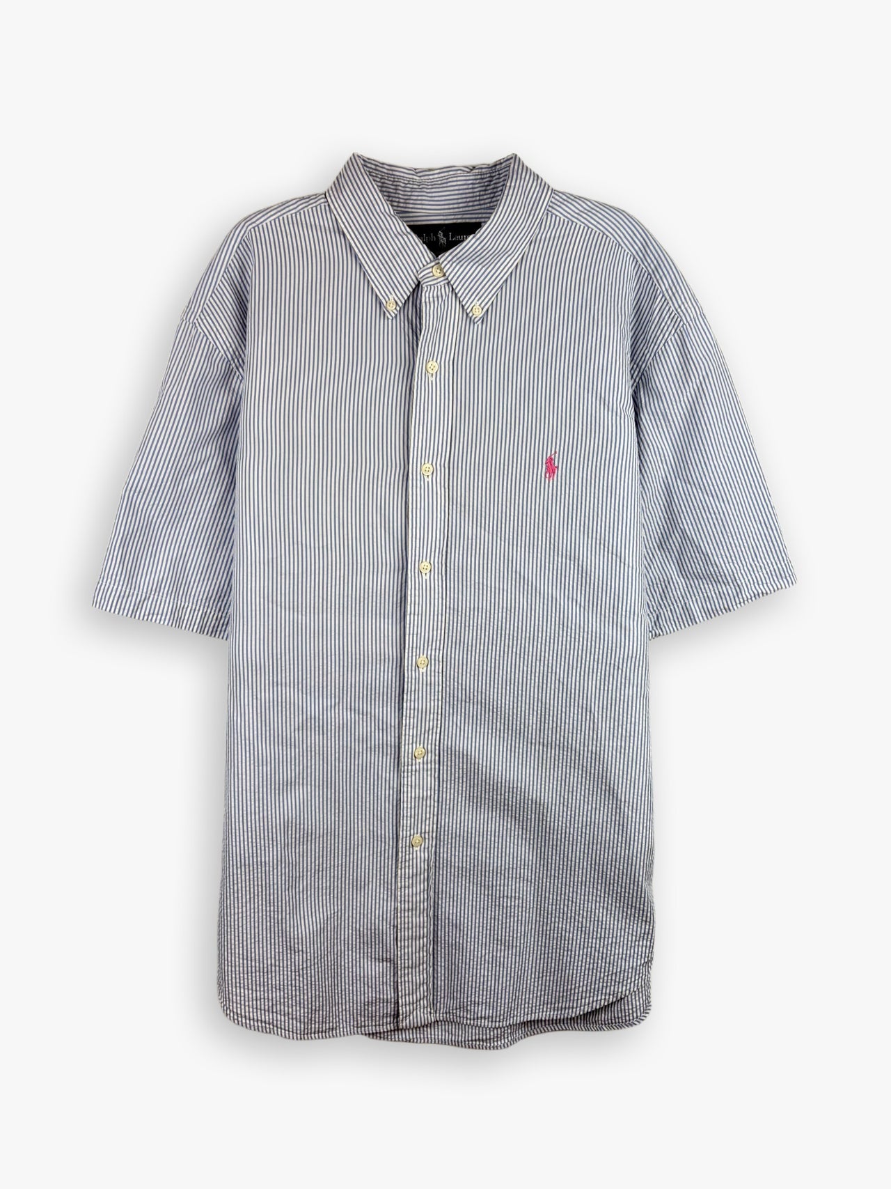 1990s Ralph Lauren Short-sleeve Button Down Shirt