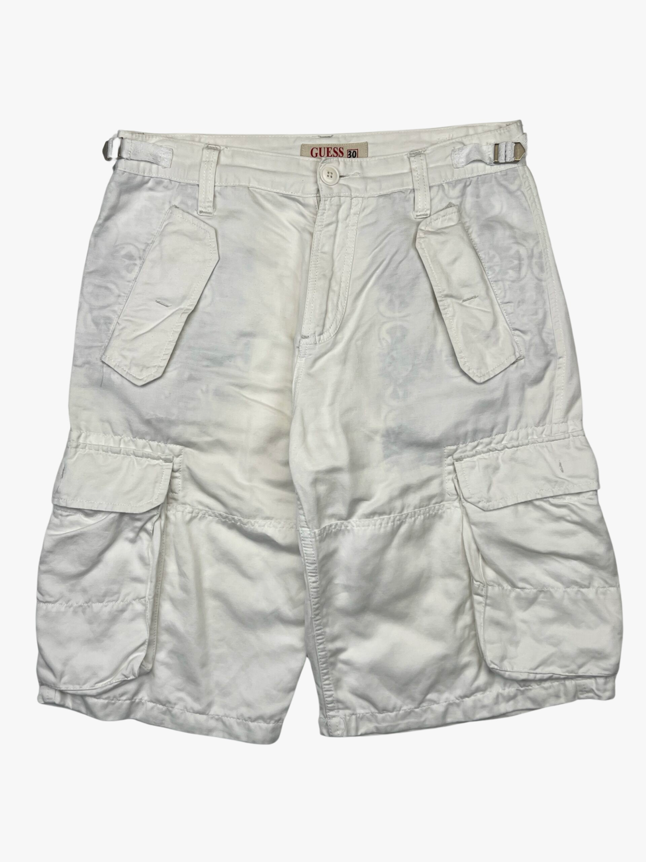 Guess Linen Cargo Shorts