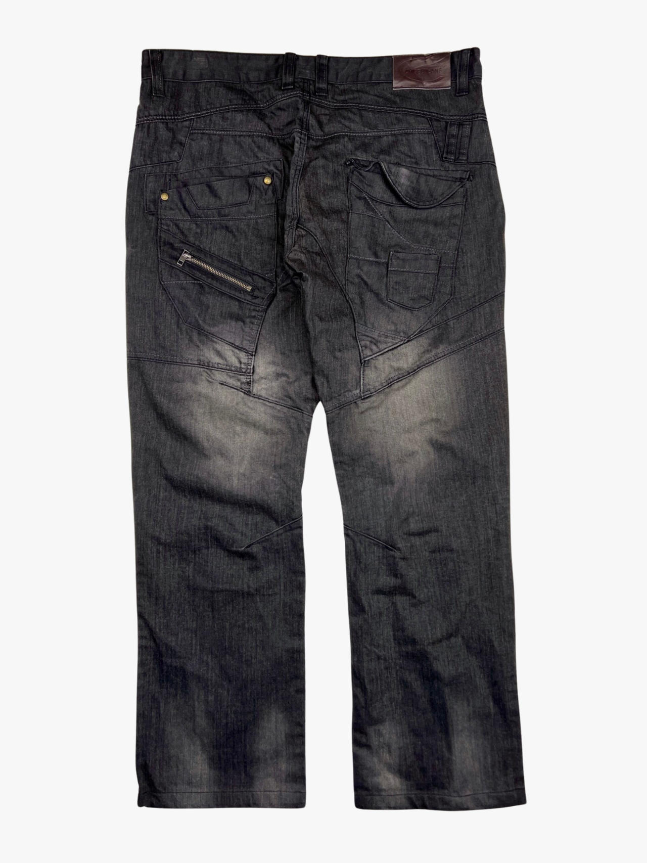 Chisel Jeans Straight Leg Jeans