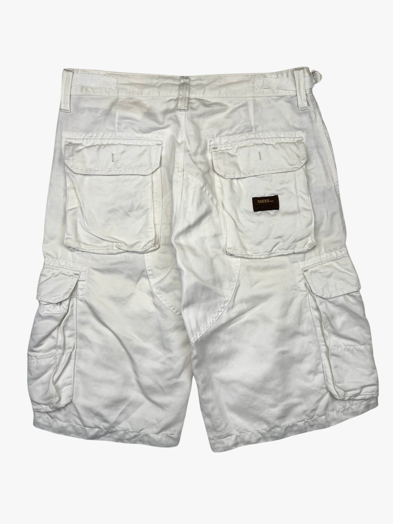Guess Linen Cargo Shorts
