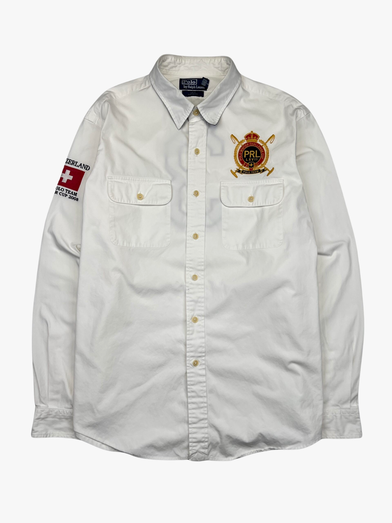 2008 Polo Ralph Lauren Switzerland Button Up Shirt