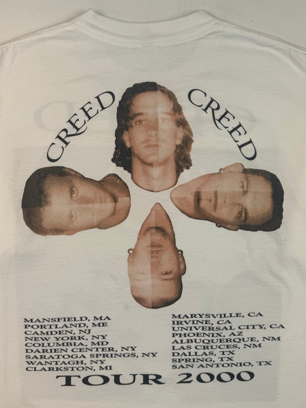 2000 Creed Human Clay Tour T-Shirt