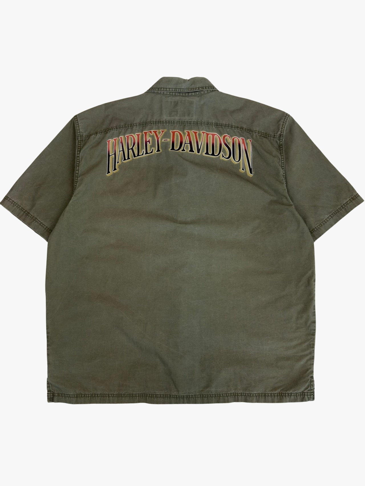 2000's Harley Davidson Short Sleeve Button Up Shirt