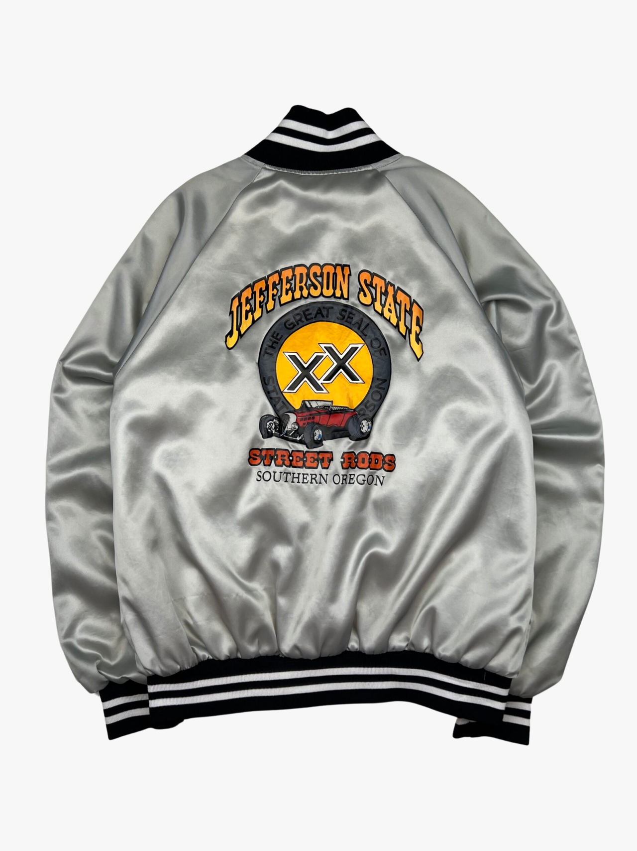 1990’s Jefferson State Nylon Varsity Jacket