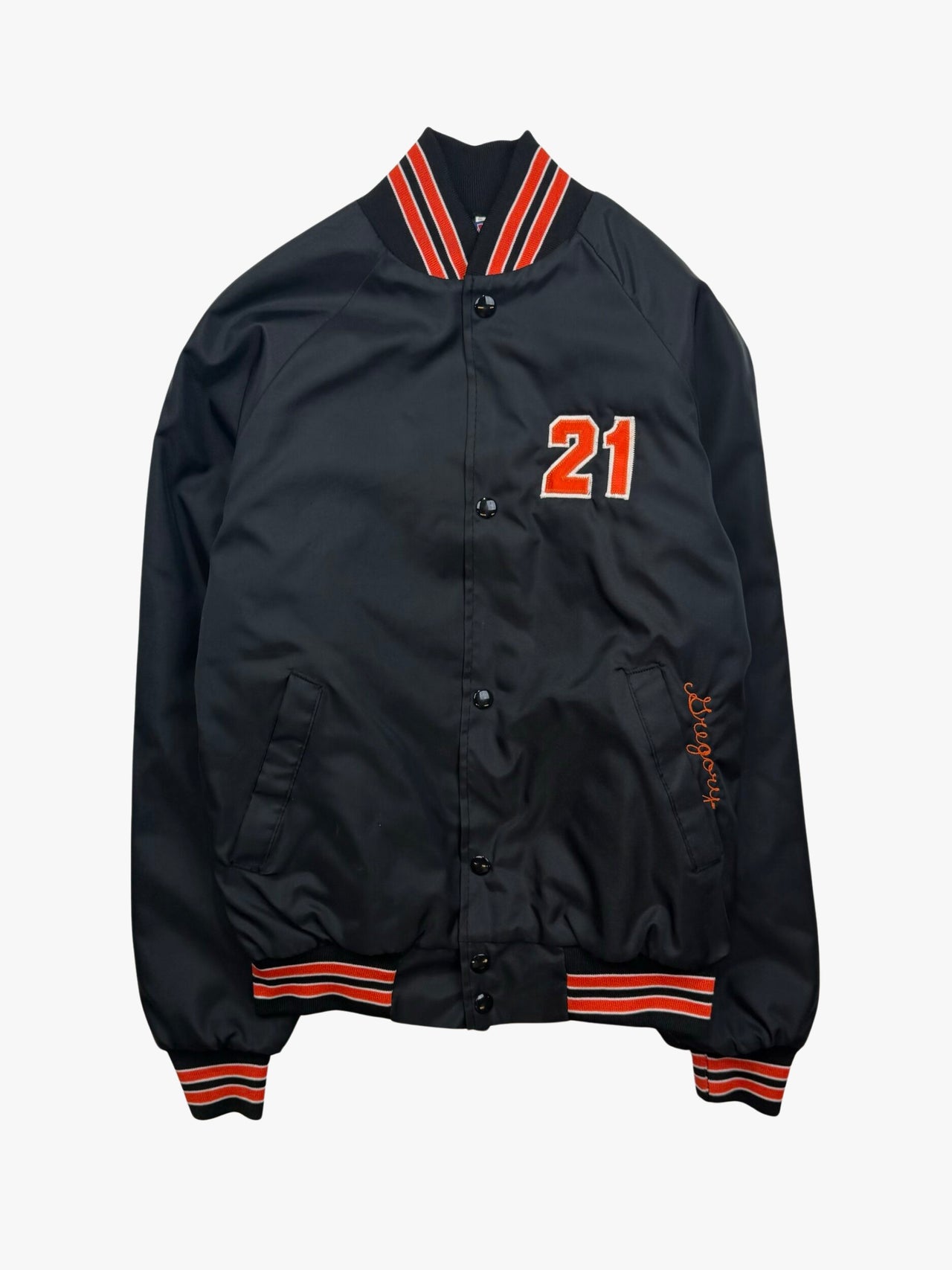 Hoover Vikings Nylon Varsity Jacket