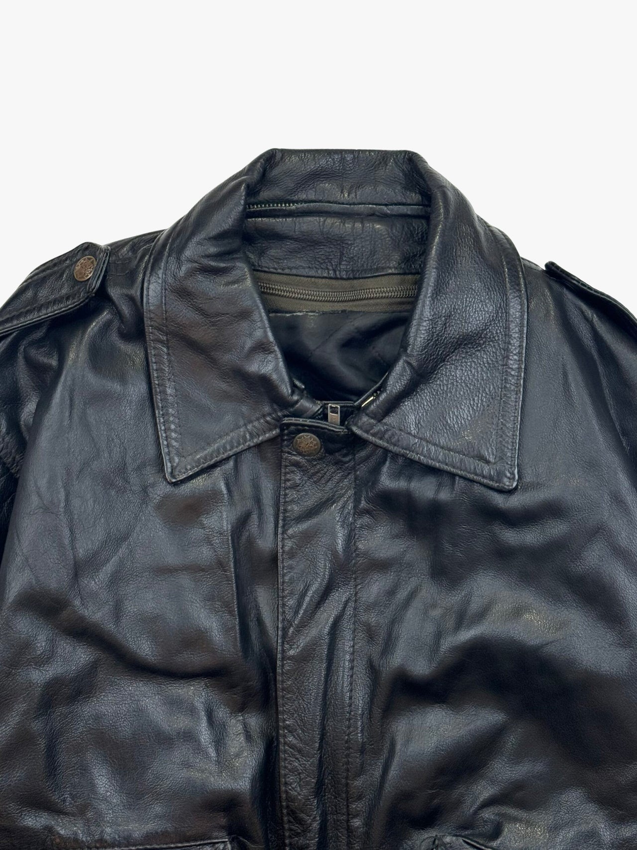 A-2 Flight Bomber Leather Jacket