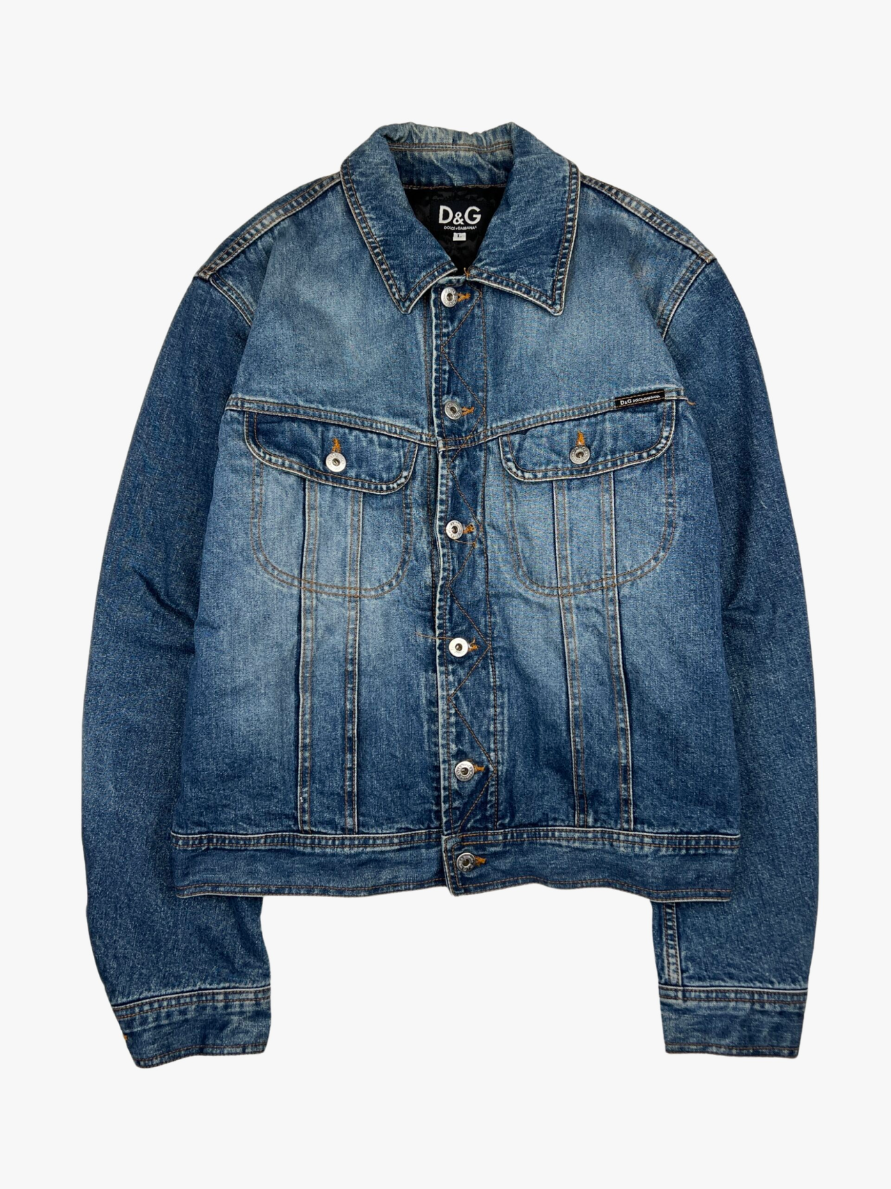 Dolce & Gabbana Lined Trucker Denim Jacket