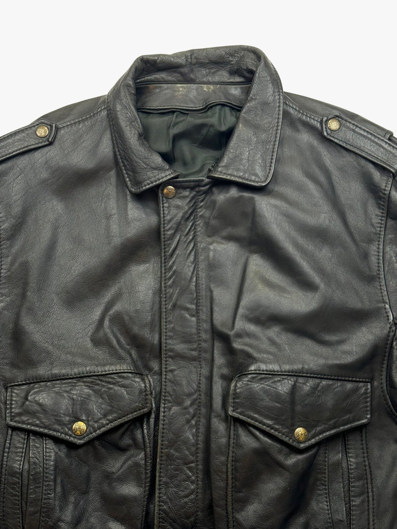 A-2 Flight Bomber Leather Jacket