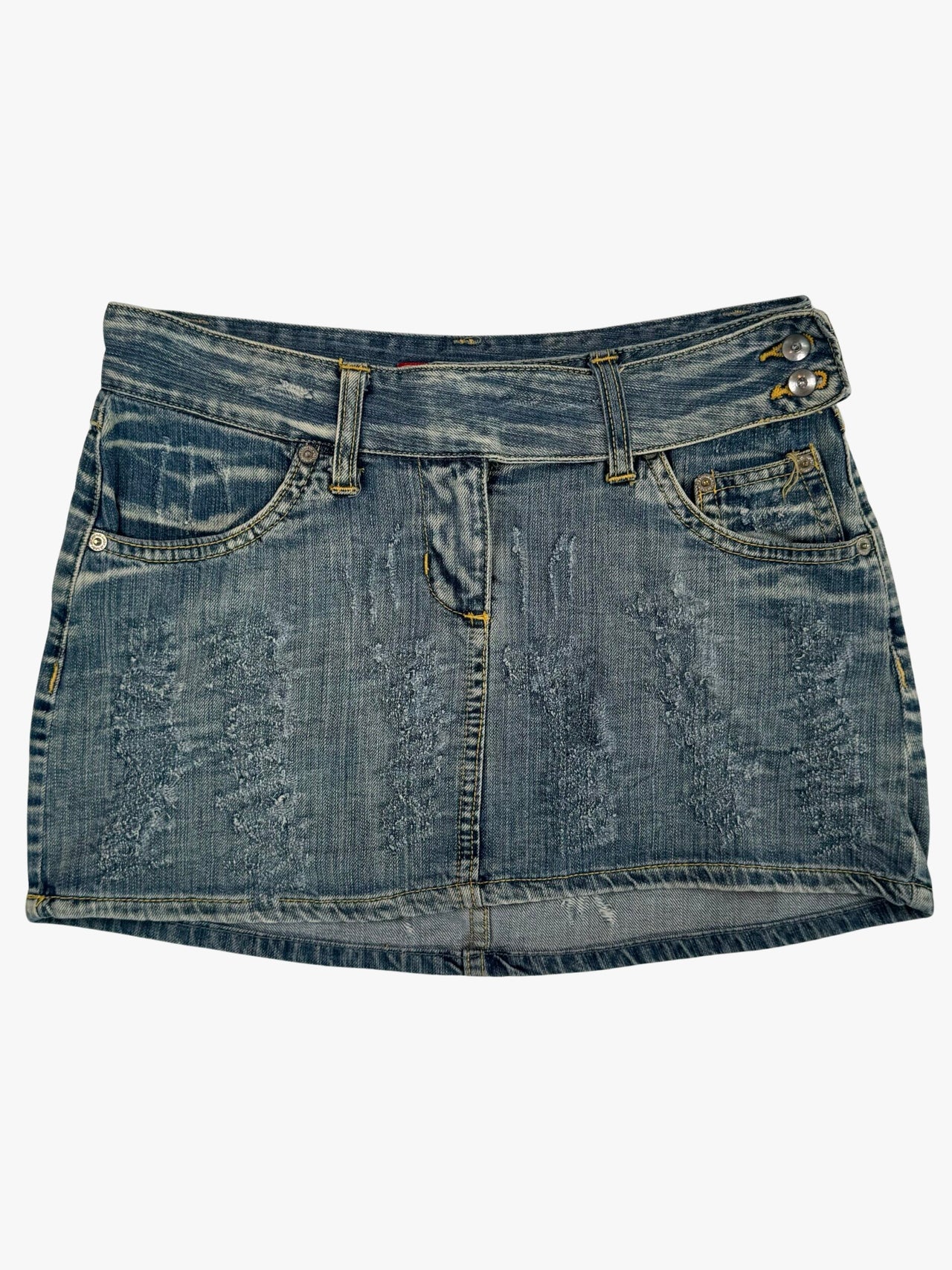 Swell Mini Denim Skirt