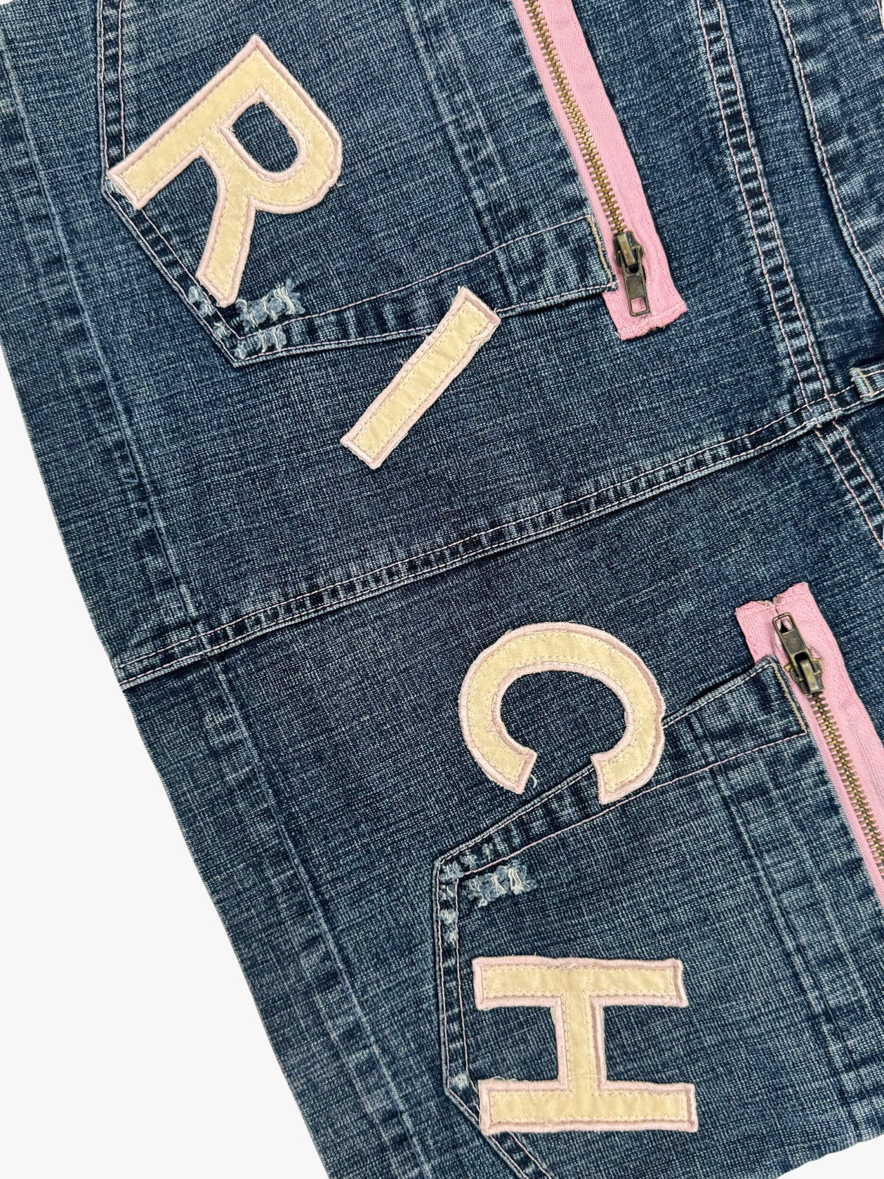Richmond Mini Denim Skirt