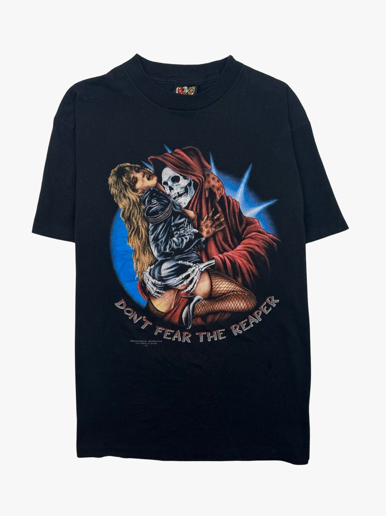 3D Emblem Dont Fear The Reaper T-Shirt