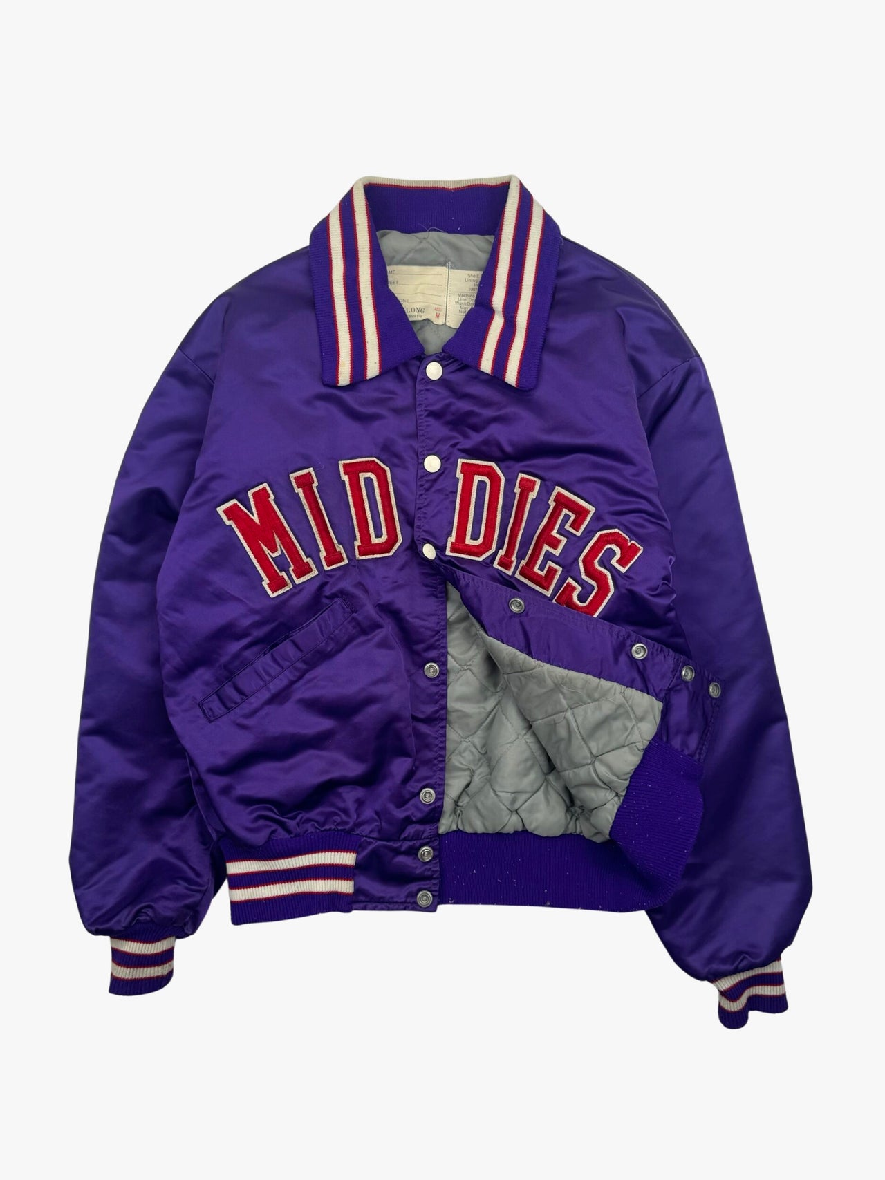 1980's Middletown Middies Nylon Varsity Jacket
