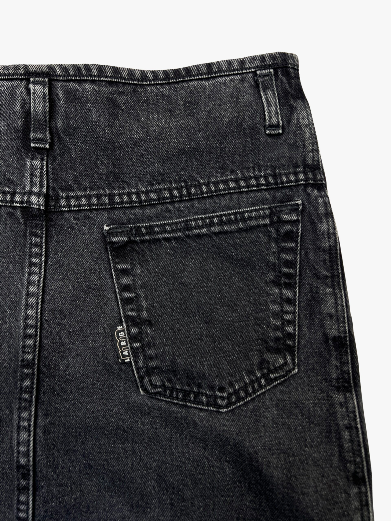 High Waist Denim Skirt