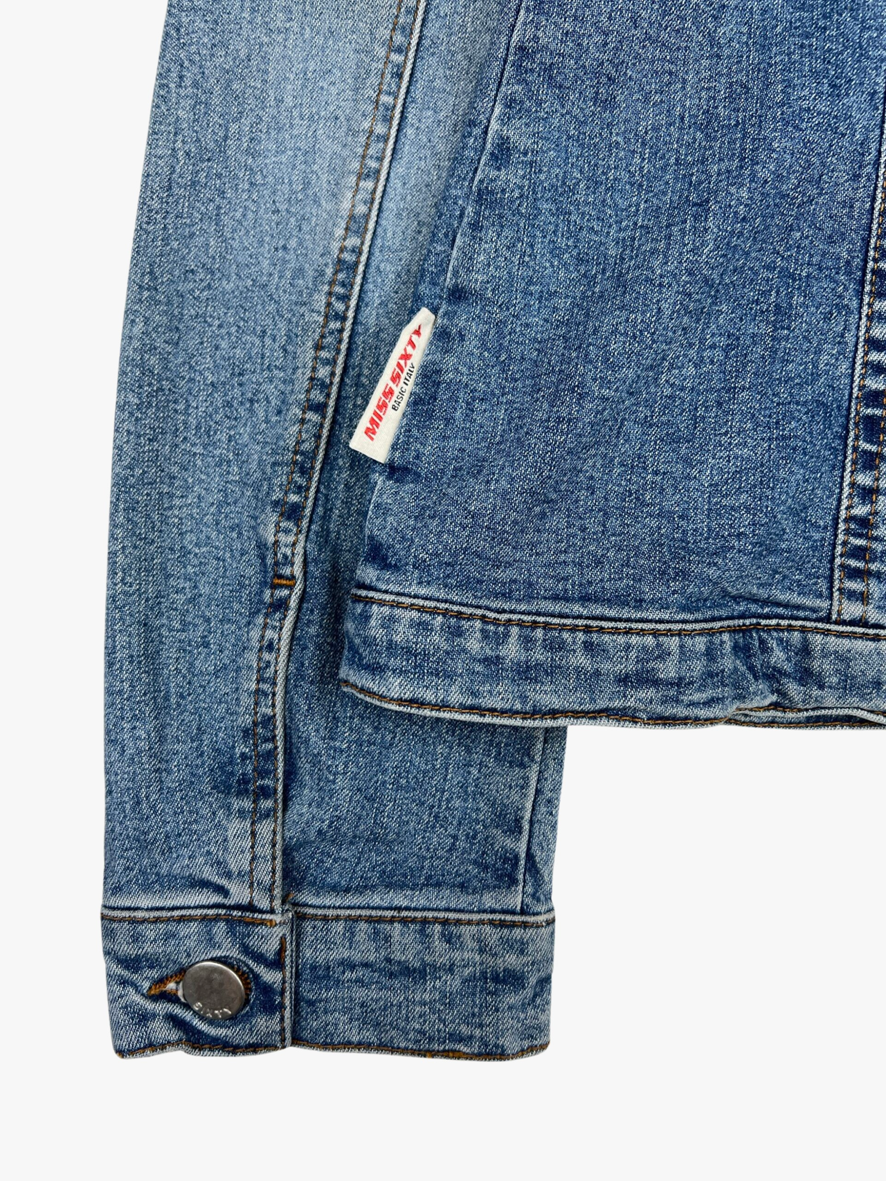 Miss Sixty Slim Fit Trucker Denim Jacket