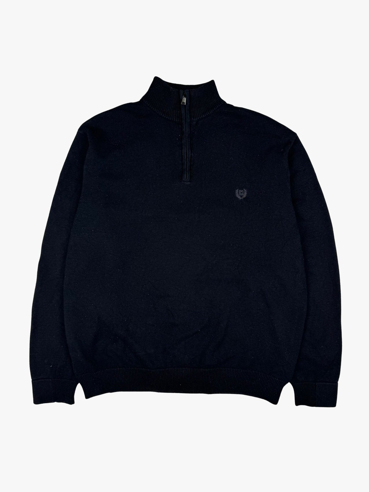 Chaps Quarter Zip Knit Sweater