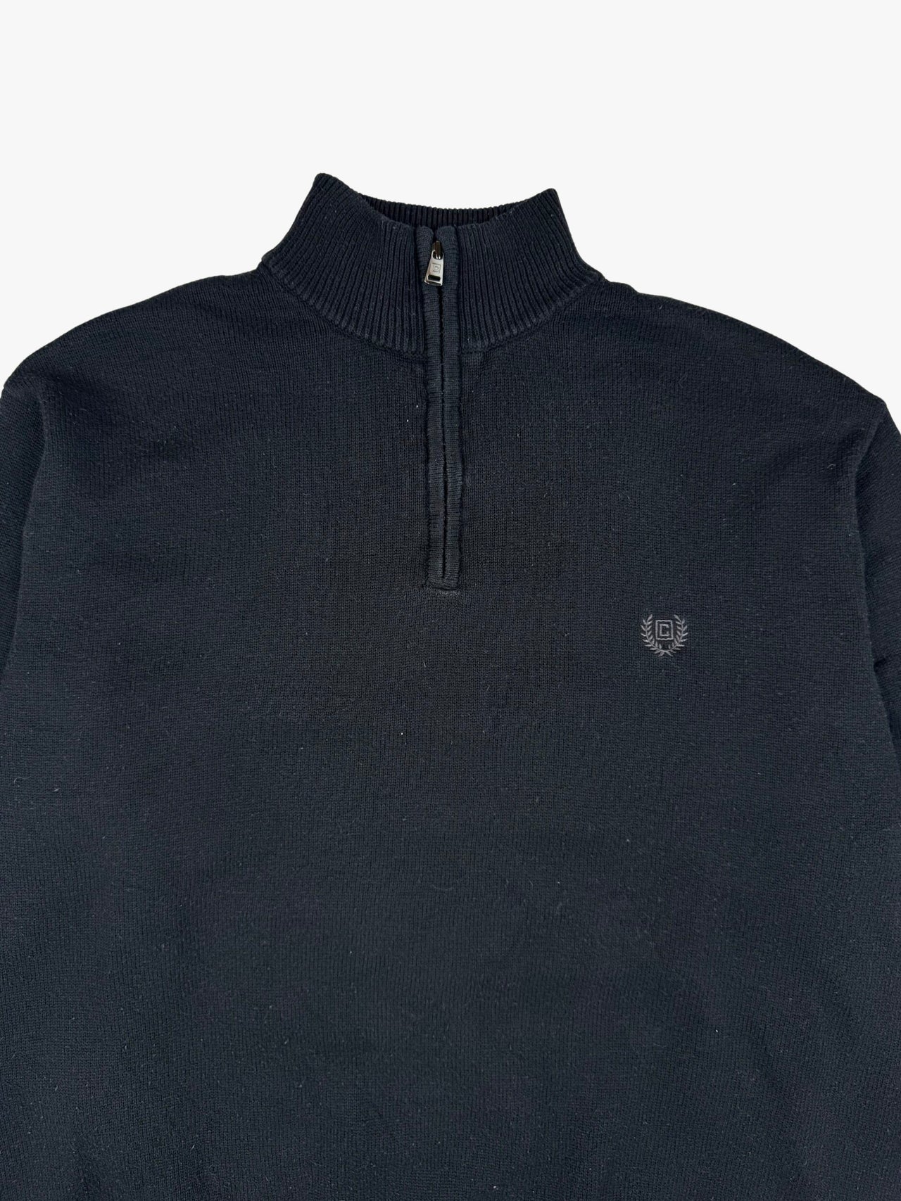 Chaps Quarter Zip Knit Sweater