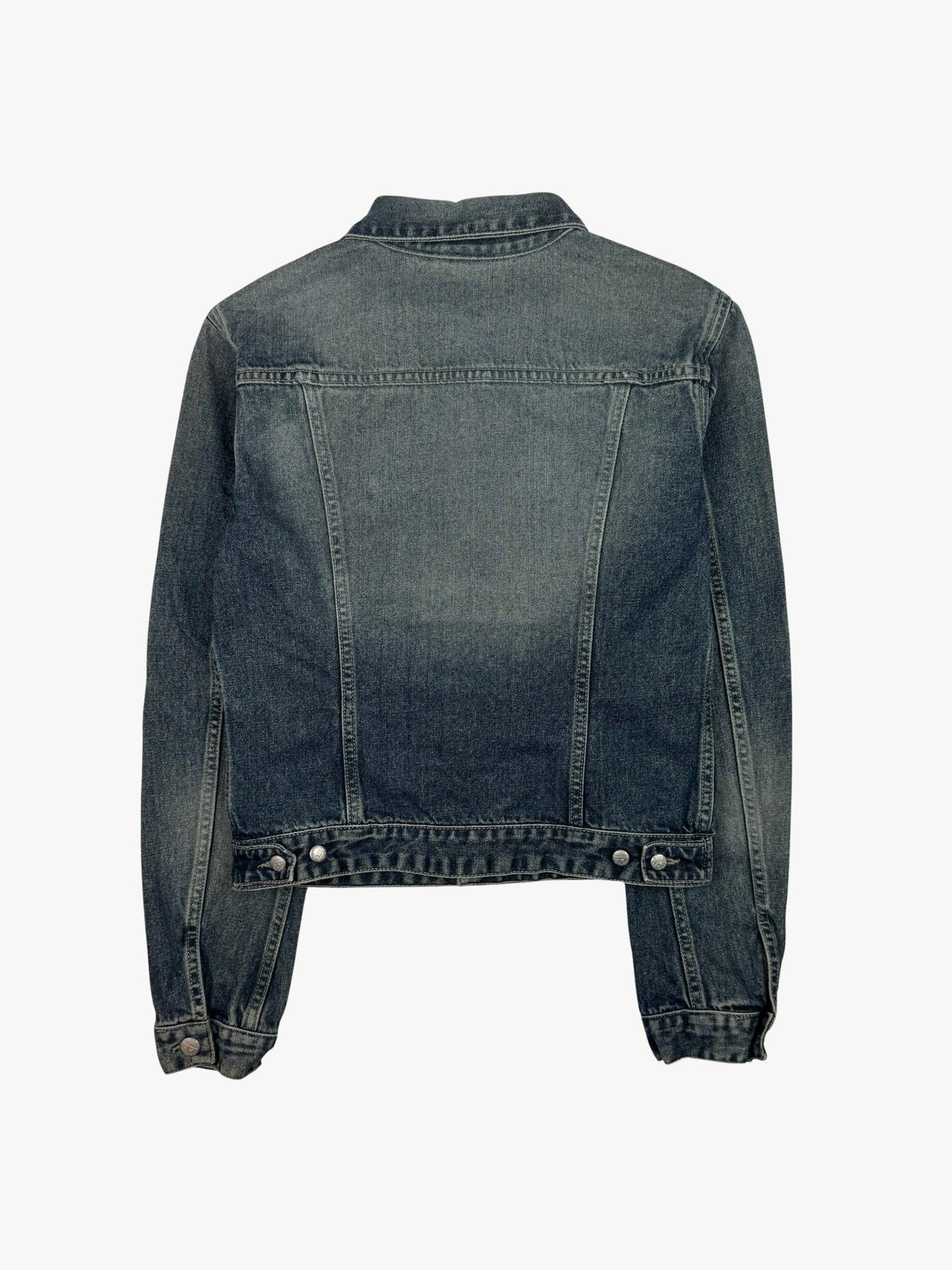 Diesel Cropped Trucker Denim Jacket