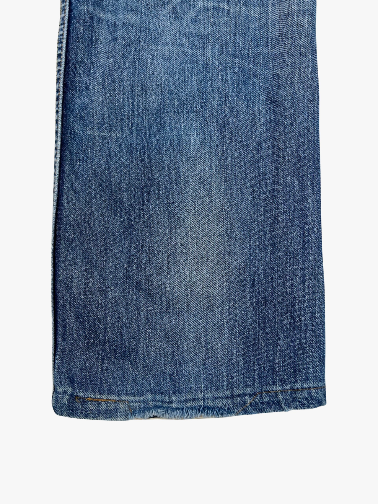Distressed Levi’s 506 Straight Leg Jeans