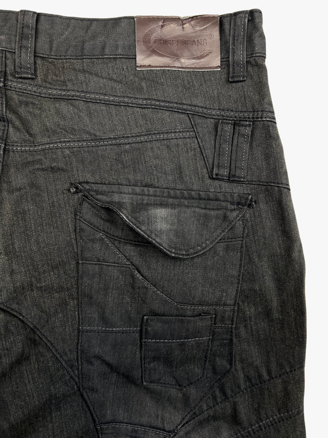 Chisel Jeans Straight Leg Jeans