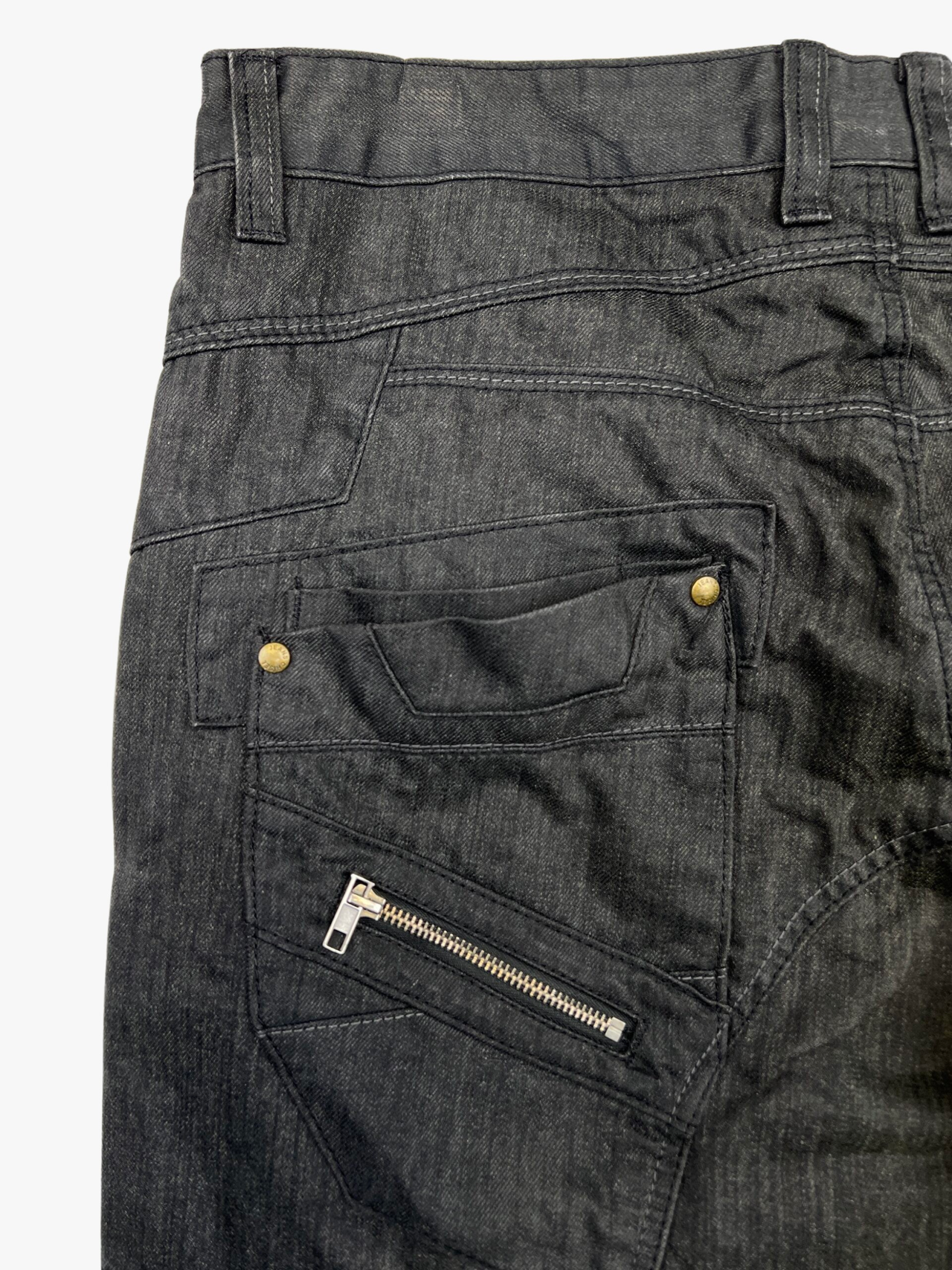 Chisel Jeans Straight Leg Jeans