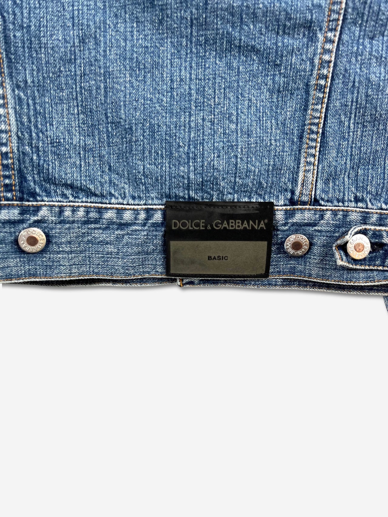 Dolce & Gabbana Slim Digger Denim Jacket