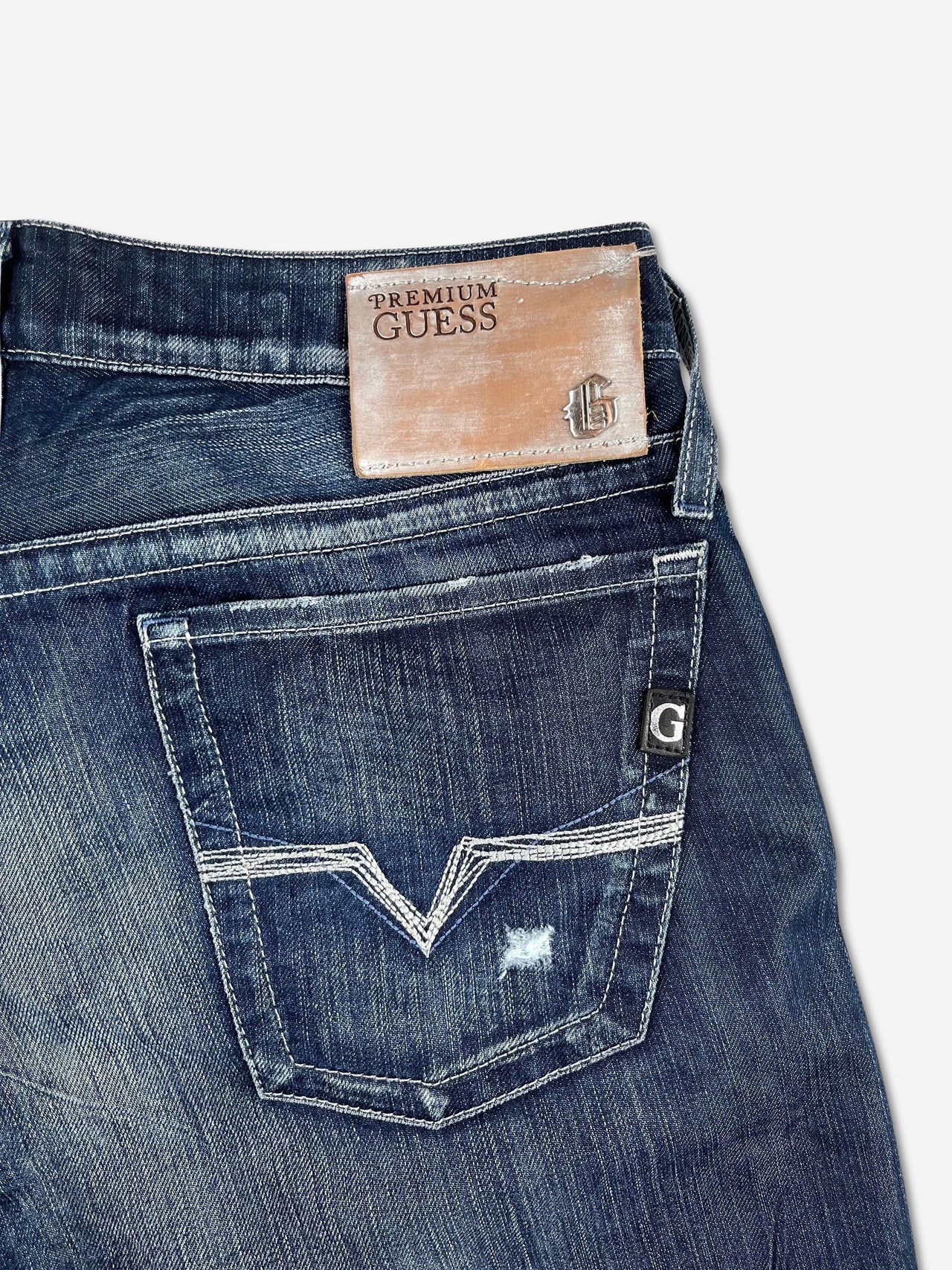 Women’s Guess Premium Rebel Straight Leg Jeans
