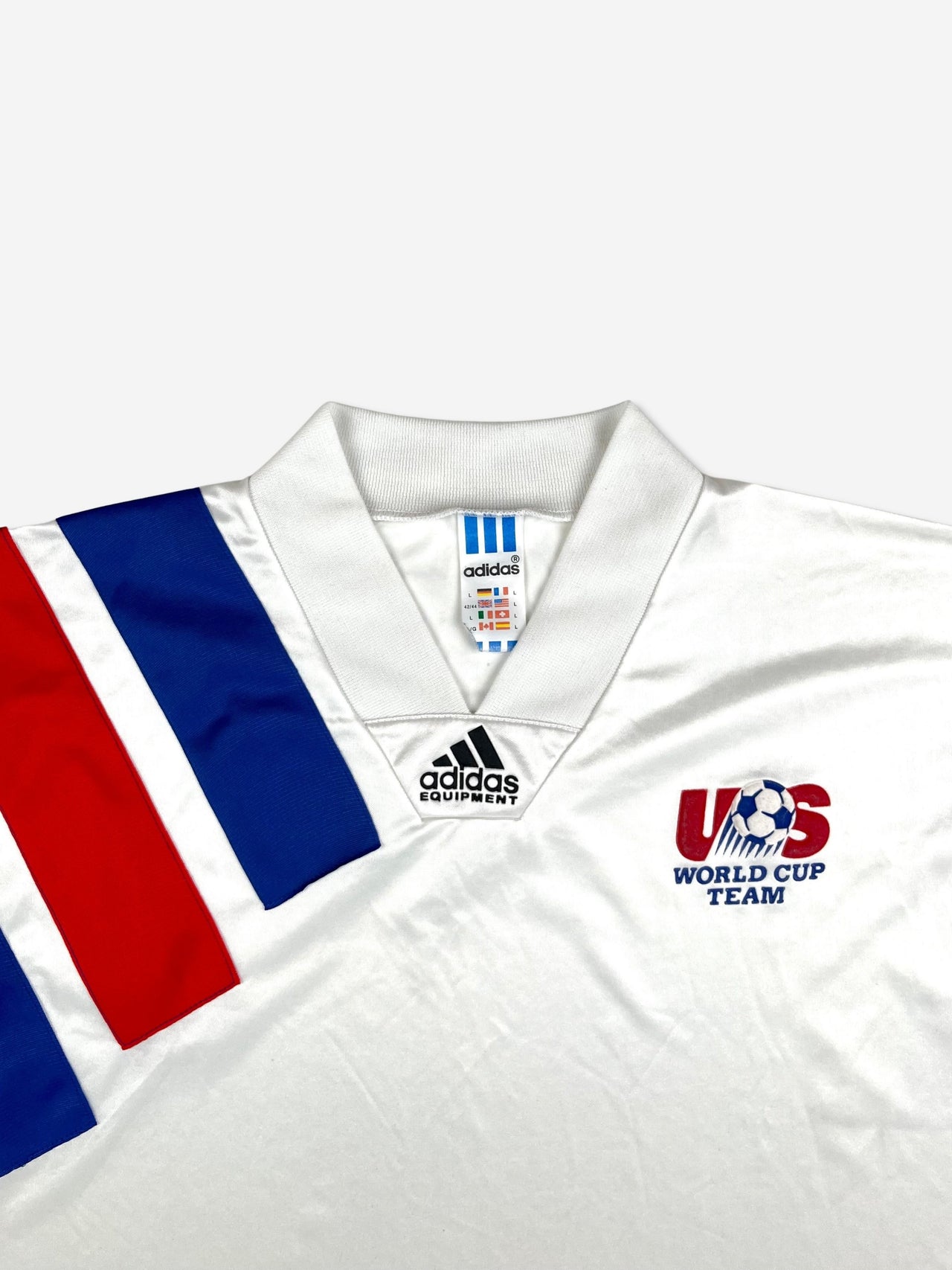 1992-1993 Adidas Equipment USA National Team World Cup Home Kit